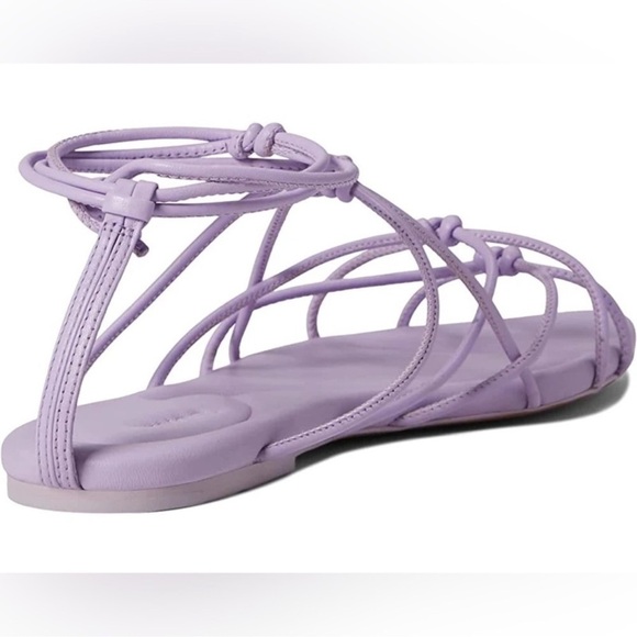 Vince Womens Kenna Purple Ankle Strap Sandals - Picture 10 of 12